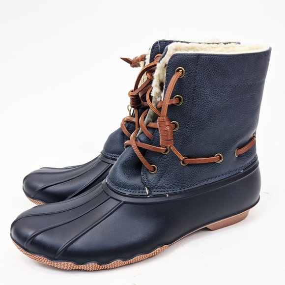 Seven New Hollis Duck Boots Rain Snow 